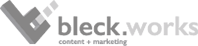 Logo von bleck.works